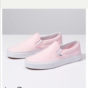 VANS slip on, pink.